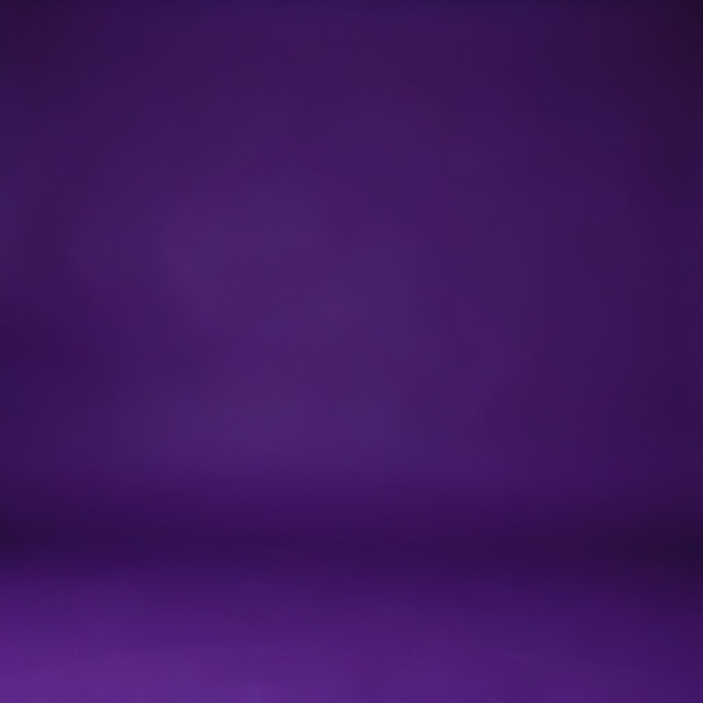 Dark velvet purple studio backdrop with soft moody lighting and a refined boutique atmosphere